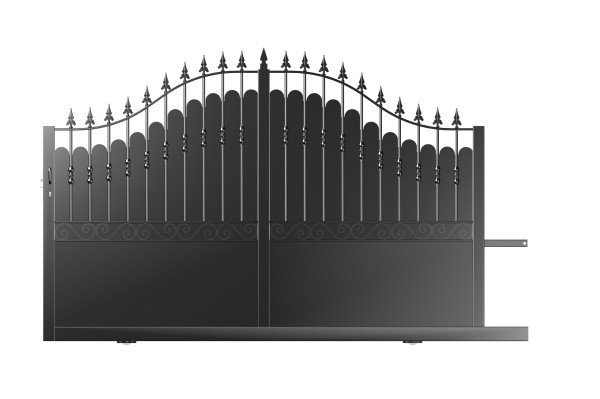 Portail coulissant en acier...