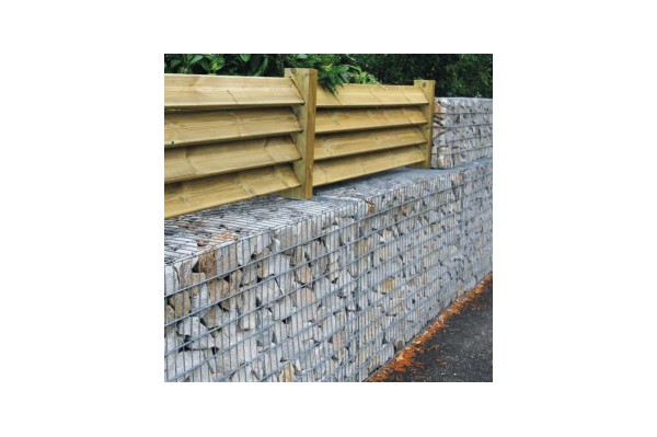 Gabion 50x30x50 cm en acier...